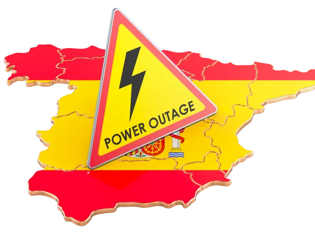 Spanish blackout